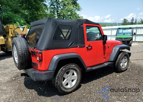 2016 Jeep Wrangler Sport z USA, uszkodzony, nr VIN 1C4AJWAGXGL345853
